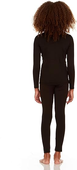 Thermal Underwear Set for Kids Winter Base Layer for Girls - Image 5