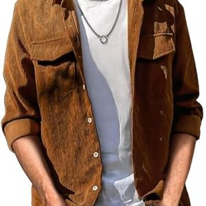 Button Down Shirts Casual Long Sleeve Jacket